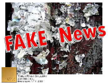 fake news card